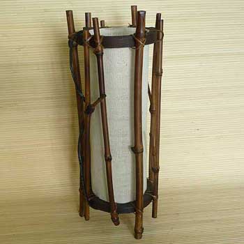 Светильник из бамбука 101162