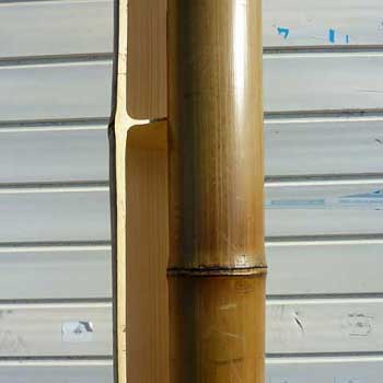 Половинка бамбука стандарт 8 - 9 см