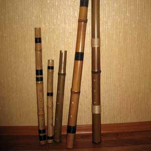 Музыкальные инструменты из<br />бамбука