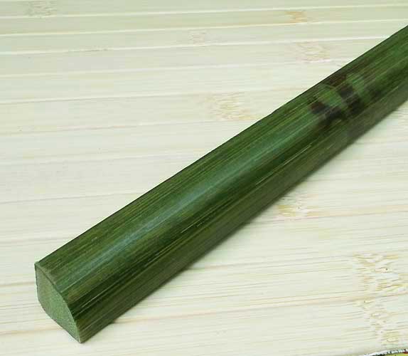 Планка из бамбука для внутреннего угла зелёная черепаха
